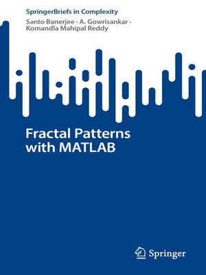 cover image of Fractal Patterns with MATLAB